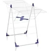 Image de Étendoir à linge Leifheit Classic 200 Flex 81408 séchoir à linge avec 20m détendage et ailettes réglables en hauteur blanc