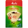 Image de Melitta 126033 filtres de papier 100/40, Couleur : Marron naturel