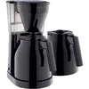 Image de Cafetière filtre Easy Therm II MELITTA - 1050 W - 2ème verseuse - Noir