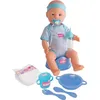Image de Poupon NEW BORN BABY Bleu 43cm - Boit et Fait Pipi - SILVERTORN