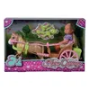 Image de Calèche et cheval pour poupée STEFFI LOVE Evi - SILVERTORN - 12cm - Accessoires inclus