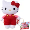 Image de Simba Peluche Hello Kitty 20 cm - Hello Kitty Super Style 4 modèles, Licence Officielle, Authentique, 1 unité de manière aléatoire, Convient à Tous Les âges (109280150)