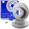 Image de ATE 2x Disque de frein ventilé POWERDISC avant 24.0322-0159.1 Compatible avec: BMW 5, 5 Touring