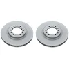 Image de ATE 2x Disque de frein 24.0124-0140.1 Compatible avec: MITSUBISHI L200, L200, PAJERO CLASSIC, PAJERO II, PAJERO II Canvas Top, PAJERO III, PAJERO SPORT I