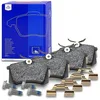 Image de ATE Plaquettes de freins Arrière contact de signal d'usure exclu Épaisseur 16,4mm avec accessoires 13.0460-2845.2 Compatible avec RENAULT Clio III 3/5 portes BR0/1, CR0/1 Twingo II 3 portes CN0