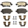 Image de ATE Plaquettes de freins Arrière avec indicateur d'usure Épaisseur 15,3mm avec accessoires 13.0460-2868.2 Compatible avec OPEL Zafira B A05 Meriva A X03 Astra H 3/5 portes A04 Zafira A T98