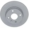Image de ATE 24.0110-0268.1 2x Disque de frein Arrière Ø240mm Hauteur: 40,5mm Épaisseur: 10,2mm Cercle de percage -Ø: 100,0mm Plein Compatible avec OPEL Corsa C 3/5 portes X01 Tigra Twintop X04 Corsa C Van X01