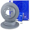 Image de ATE 24.0110-0117.1 2x Disque de frein Arrière Ø300,0mm Hauteur: 61mm Épaisseur: 10,0mm Cercle de percage -Ø: 120,0mm Plein Compatible avec BMW 5 Berline E34 5 Touring E34