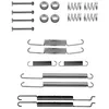 Image de ATE Jeu d'accessoires, mâchoires de frein 03.0137-9149.2 Compatible avec: SEAT INCA, SKODA OCTAVIA I, OCTAVIA I Combi, ROOMSTER, ROOMSTER Praktik, VW CADDY II Großraumlimousine
