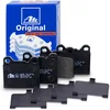 Image de ATE Plaquettes de freins Arrière non préparé pour l'indicateur d'usure contact de signal d'usure exclu Épaisseur 14,4mm 13.0460-3403.2 Compatible avec VOLVO 850 Break 855 850 Berline 854