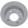 Image de ATE 24.0109-0122.1 2x Disque de frein Arrière Ø224,0mm Hauteur: 57,5mm Épaisseur: 9,0mm Cercle de percage -Ø: 108,0mm Plein Compatible avec CITROËN Xantia 3/5 portes X1, X2 Xantia 5 portes X2