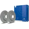 Image de ATE 2x Disque de frein essieu avant ventilé, 2x Disque de frein essieu avant ventilé 24.0121-0106.1 Compatible avec: DACIA LOGAN, LOGAN MCV, SANDERO, NISSAN KUBISTAR Kasten, RENAULT 19 I