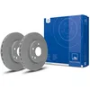 Image de ATE 24.0125-0110.1 2x Disque de frein Avant Ø288mm Hauteur: 46,5mm Épaisseur: 25,0mm Cercle de percage -Ø: 112,0mm ventilé Compatible avec MERCEDES-BENZ Classe C Berline W203 Classe C Berline W202
