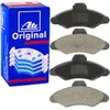 Image de ATE Plaquettes de freins Avant non préparé pour l'indicateur d'usure contact de signal d'usure exclu Épaisseur 18mm 13.0460-3965.2 Compatible avec FORD Escort Mk6 3/5 portes GAL, AAL, ABL