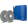 Image de ATE 2x Disque de frein ventilé à l'avant 24.0125-0113.1