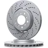 Image de ATE 24.0128-0206.2 Disque de frein Avant gauche Ø325,0mm Hauteur: 52,5mm Épaisseur: 28,0mm Cercle de percage -Ø: 120,0mm disque de frein à deux pièces perforé/ventilé de l'intérieur
