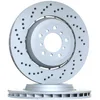 Image de ATE 24.0128-0208.2 Disque de frein Avant gauche Ø345,0mm Hauteur: 52,5mm Épaisseur: 28,0mm Cercle de percage -Ø: 120,0mm disque de frein à deux pièces perforé/ventilé de l'intérieur
