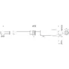 Image de ATE 83.7807-0412.3 Flexible de frein