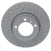 Image de ATE 24.0128-0246.1 Disque de frein Avant droit Ø330,0mm Hauteur: 69,0mm Épaisseur: 28,0mm Cercle de percage -Ø: 130,0mm perforé/ventilé de l'intérieur Compatible avec PORSCHE 911 Décapotable 997