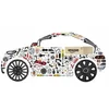 Image de ATE 2x disque de frein 24.0130-0241.1 Compatible avec: DS 7 Crossback, PEUGEOT 3008 SUV, 308 II, 308 SW II, 508 II, 508 SW II