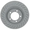 Image de ATE 24.0134-0113.1 Disque de frein Avant gauche Ø340,0mm Hauteur: 69,5mm Épaisseur: 34,0mm Cercle de percage -Ø: 130,0mm perforé/ventilé de l'intérieur Compatible avec PORSCHE 911 991 911 Targa 991