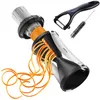 Image de GEFU GE13780 Spirelli 2.0 Taille-Légumes Acier Inoxydable Inox 12,5 x 23,5 x 17,5 cm