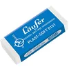 Image de Läufer 00131 Plast Soft 0131, gomme douce en plastique, pour crayons à papier et de couleur, transparente