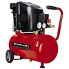 Image de Einhell Compresseur TE-AC 230/24 (Puissance moteur 1500W, Capacité de la cuve : 24 L, Cuve garantie 10 ans contre la corrosion, Niveau d'huile visible) + Kit 13 accessoires