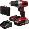 Image de Einhell Perceuse Visseuse sans fil TE-CD 18/2 Li Kit Power X-Change (Li-ion, 18V, Couple 44 Nm) Livré avec 2 Batteries 1,5Ah et Chargeur