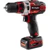 Image de Einhell Perceuse Visseuse sans fil TE-CD 12/1 Li (12 V, 2 Vitesses, Système LED) Livré avec chargeur et 2 batteries