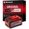 Image de Einhell Batterie 6,0 Ah Multi-Ah Power X-Change Plus (Lithium-ION, 18 V, 4-6 Ah Multi-Ah, pour Tous Les appareils Einhell Power X-Change)