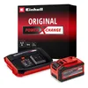 Image de Einhell Original Starter Kit PXC 4-6 Ah & 6A Boostcharger