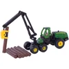 Image de SIKU 1652, Abatteuse John Deere Harvester, Métal,Plastique, Verte, avec Tronc d'arbre, Grue rotative