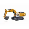 Image de siku 1874, Pelle hydraulique Liebherr, 1:87, Métal/Plastique, Jaune, Bras de pelle mobile