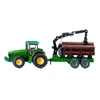Image de Tracteur John Deere 8430 avec Remorque Forestière, Modèle réduit de voiture