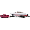 Image de Ford F150 with motorboat Ensemble de modèles réduits de voitures Pré-assemblé 1:50, Modèle réduit de voiture