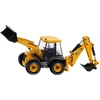 Image de Chargeuse-pelleteuse SUPER JCB 4CX, Modèle réduit de voiture