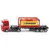 Image de siku 3922, Camion Mercedes-Benz avec conteneur-citerne à cadre, 1:50, Métal/Plastique, Rouge, Avec 1 conteneur, Remorque amovible