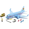 Image de siku 5402, Avion de Ligne avec Accessoires, en plastique, Bleu ciel, avec Plusieurs fonctions, Compatible avec les autres modèles siku de la même échelle