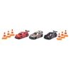 Image de siku 6331, Coffret-Cadeau Race, Mercedes-AMG GT4, Audi RS 5 Racing et BMW M4, 6 Pylônes inclus, Voitures-jouets, métal/plastique, multicolore, avec jantes sport et ailerons arrière