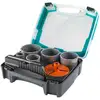 Image de Coffret de scies cloches maçonnerie WOLFCRAFT 3464000 Ø33 à 83 mm - 7 pièces