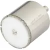 Image de wolfcraft 5929000 - Trépan Diamant "Ceramic" Diamètre 53 mm - Queue Diamètre 10 mm avec Foret de Centrage