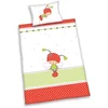 Image de Herding BABY BEST Parure de Lit pour Enfants, Réversible Coccinelle Lara, Housse de Couette 100 x 135 cm, Taie d'Oreiller 40 x 60 cm, Coton/Renforcé