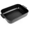 Image de Plat à four céramique Appolia rectangulaire noir mat 32 cm Peugeot