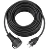 Image de Brennenstuhl 1169900 BREMAXX Cordon prolongateur IP44, Noir, 25 m