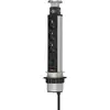 Image de Brennenstuhl Tower Power USB-charger 1396200013 bloc multiprise escamotable 2 mètres noir/argenté