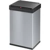 Image de Hailo 0840-121 BigBox Collecteur de Déchet Acier Inoxydable Argent 53 x 35 x 8 cm 35 L