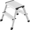Image de Hailo Escabeau pliant double marche L90 2 x 2 marches