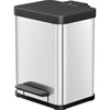 Image de Hailo Öko uno Plus M, poubelle à pédale, 17 l, inox