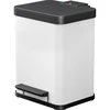 Image de Hailo Öko uno Plus M, poubelle à pédale, 17 ltr, blanc